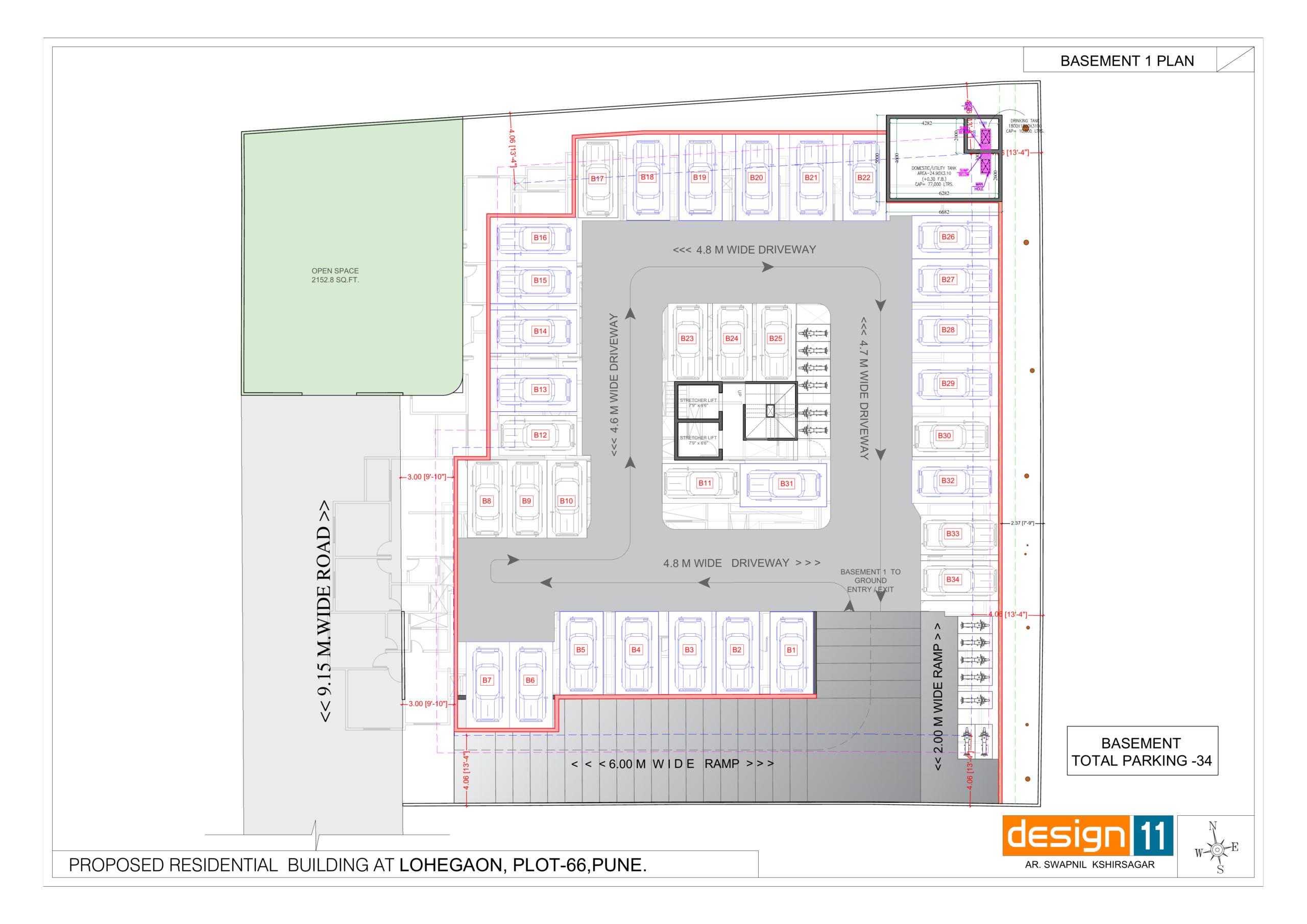 Basement Parking Plan